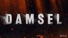 Damsel Movie Title GIF