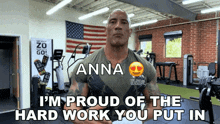 Im Proud Of The Hard Work You Put In Dwayne Johnson GIF - Im Proud Of The Hard Work You Put In Dwayne Johnson The Rock GIFs