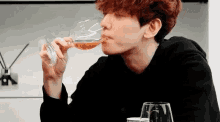 Baekhyun Cute GIF - Baekhyun Cute Drink GIFs