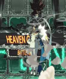 Answer Guilty Gear Air Throw GIF - Answer Guilty Gear Guilty Gear Answer GIFs