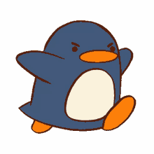 catscafe penguin run mood gotta go