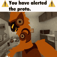 Danny Proto Protogen GIF - Danny Proto Protogen You Have Alerted The Protogen GIFs