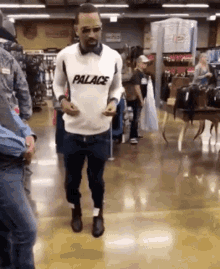 Oldhead Testing Out Shoes GIF - Oldhead Testing Out Shoes My Man GIFs
