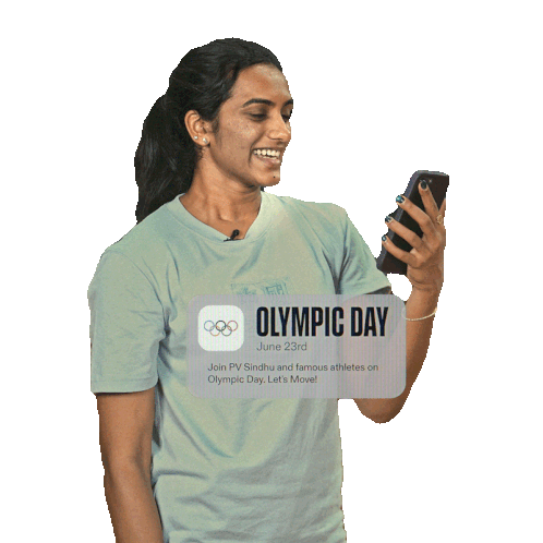 Olympic Day Olympics Sticker - Olympic Day Olympics Today Is The Day Stickers