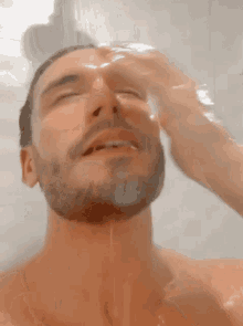 Lucas Viana Handsome GIF - Lucas Viana Handsome Taking A Shower GIFs