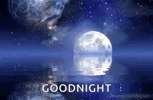 Moon Night GIF - Moon Night Water GIFs