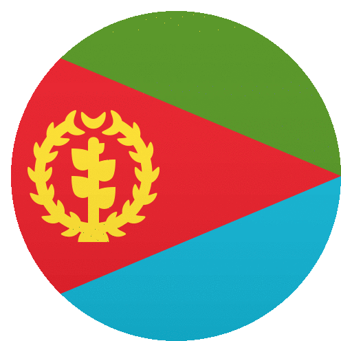 Eritrea Flags Sticker - Eritrea Flags Joypixels Stickers