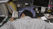 야근 일 회사 GIF - Overtime Work Sleeping GIFs