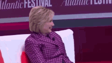 Hillary Clinton Giggling GIF - Hillary Clinton Giggling Shaking Head GIFs