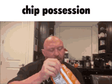 Chip Eating Chip Possention GIF