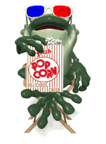 Pepe Popcorn GIF - Pepe Popcorn Eating GIFs