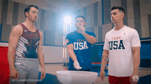 Throw Powder Jonas Brothers GIF - Throw Powder Jonas Brothers Olympic Dreams Featuring Jonas Brothers GIFs