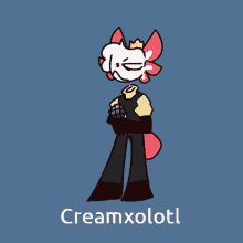 Cream Creamxolotl GIF - Cream Creamxolotl Epik GIFs