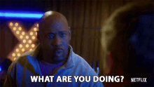What Are You Doing Db Woodside GIF - What Are You Doing Db Woodside Amenadiel GIFs