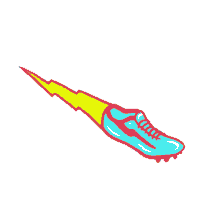 Blue Shoes Lightning Bolt GIF - Blue Shoes Lightning Bolt Youth Olympic Games GIFs