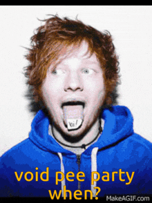 Void Kincord Ed Sheeran GIF - Void Kincord Ed Sheeran Party GIFs