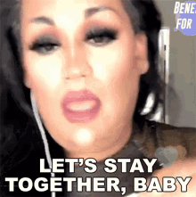 Lets Stay Together Baby Ada Vox GIF - Lets Stay Together Baby Ada Vox Starmaker GIFs