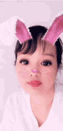 Bunny Tongue Out GIF - Bunny Tongue Out Filter GIFs