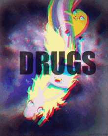 Drugs GIF - Drugs Unicorn Rainbow GIFs