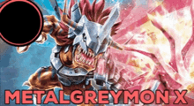 Digimon Metalgreymon X GIF