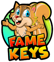Fame Keys Sticker