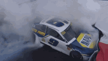 Nascar Race GIF - Nascar Race Tire Burnouts GIFs