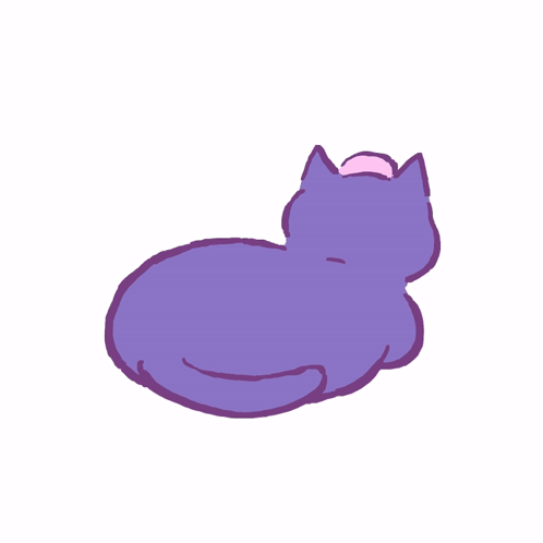 Cat Kitty Sticker - Cat Kitty Purple - Discover & Share GIFs