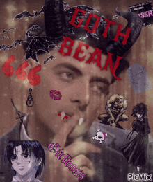 Goth Rowan Atkinson GIF - Goth Rowan Atkinson Mr Bean GIFs
