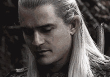 the lord of the rings tlotr legolas orlando bloom serious