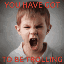 Trolling You Have Got To Be Trolling GIF