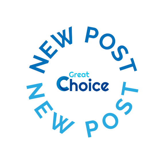 New Post Greatchoice Sticker - New Post Greatchoice Blue Stickers