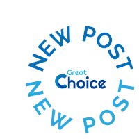 New Post Greatchoice Sticker - New Post Greatchoice Blue Stickers
