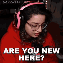 Are You New Here Melissa GIF - Are You New Here Melissa Nufo GIFs