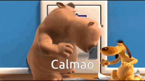 Hold On Vc GIF - Hold On Vc Hippo And Dog - Discover & Share GIFs
