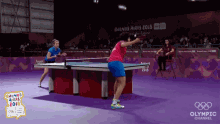 table tennis serve smash miss youth olympic games