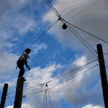 Ropes Guy Falls Solo Challenge GIF