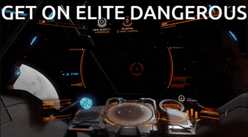 Elite Dangerous Gameplay - Enforcer Cannon on Make a GIF