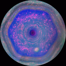 Saturn Vortex GIF - Saturn Vortex Hexagon GIFs