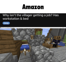 Amazon Villager GIF - Amazon Villager Minecraft GIFs