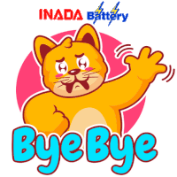 Inadajp Bye Bye Sticker - Inadajp Bye Bye Stickers
