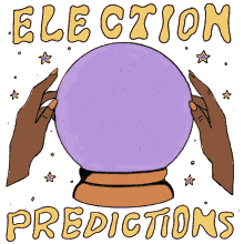 vote spooky season election liberal crystal ball
