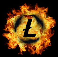 Litecoin Ltc GIF - Litecoin Ltc Fire GIFs
