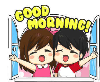 Good Morning Sticker - Good Morning Hello Stickers
