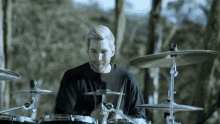 Drum Roll Jon Longobardi GIF - Drum Roll Jon Longobardi The Amity Affliction GIFs