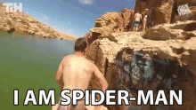 I Am Spider Man Dive GIF - I Am Spider Man Spider Man Dive GIFs
