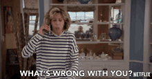 Whats Wrong With You Jane Fonda GIF - Whats Wrong With You Jane Fonda Grace GIFs
