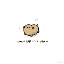 Chibird Cant Kill This Vibe GIF - Chibird Cant Kill This Vibe Dancing GIFs