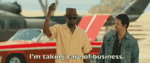 I'M Taking Care Of Business GIF - Taking Care Of Business Business Denzel Washington GIFs
