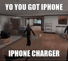 Big Chungus Iphone Charger GIF