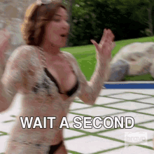 Wait A Second Real Housewives Of New York GIF - Wait A Second Real Housewives Of New York Hold On GIFs